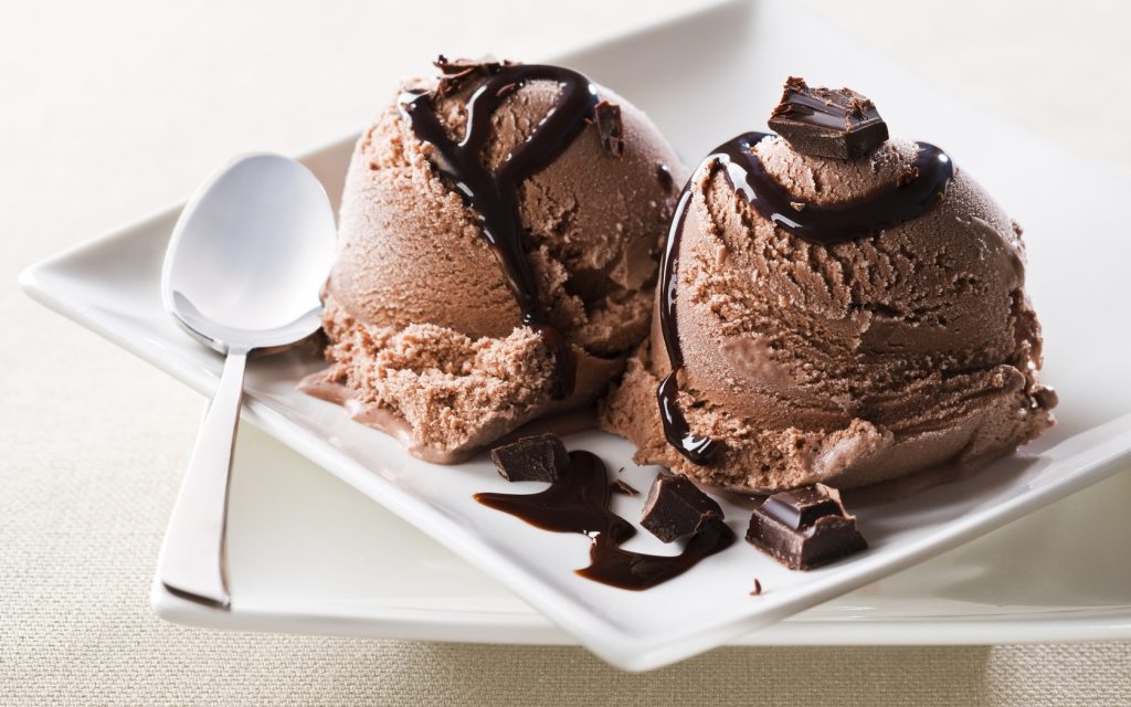 Кофейно-шоколадное мороженое